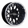 Aro 17x9" 6x139.7 ET0 CB110.1 Negro con Labio Pulido