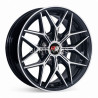 Aro 14x6" 8x100/114.3 ET25 CB73.1 Negro Maquinado