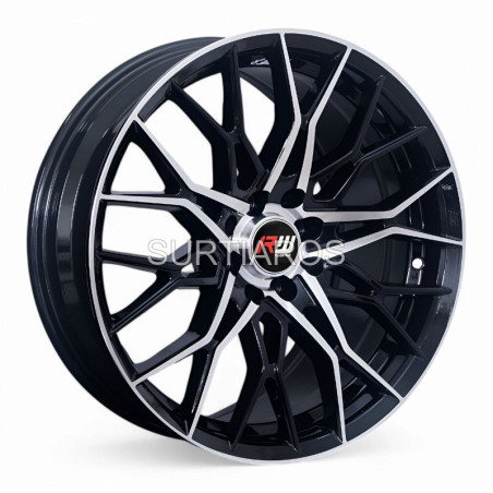 Aro 17x7.5" 8x100/114.3 ET35 CB73.1 Negro Maquinado