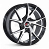 Aro 15x7" 4x100 ET20 CB73.1 Negro Maquinado con Detalle