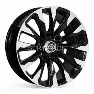 Aro 20x8" 6x139.7 ET25 CB106.1 Negro Maquinado