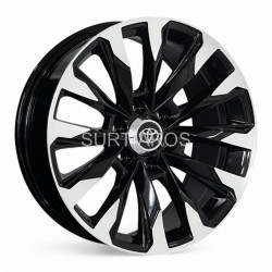 Aro 20x8" 6x139.7 ET25 CB106.1 Negro Maquinado