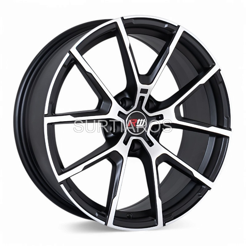 Aro 19x8.5" 5x114.3 ET25 CB73.1 Negro Mate Maquinado