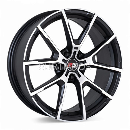 Aro 19x8.5" 5x114.3 ET25 CB73.1 Negro Mate Maquinado