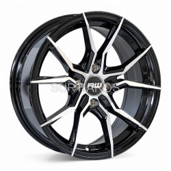 Aro 15x7" 4x100 ET35 CB73.1 Negro Maquinado