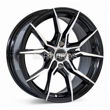 Aro 15x7" 4x100 ET35 CB73.1 Negro Maquinado