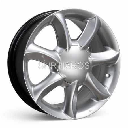 Aro 16x7" 8x100/114.3 ET35 CB73.1 Hiper Plateado