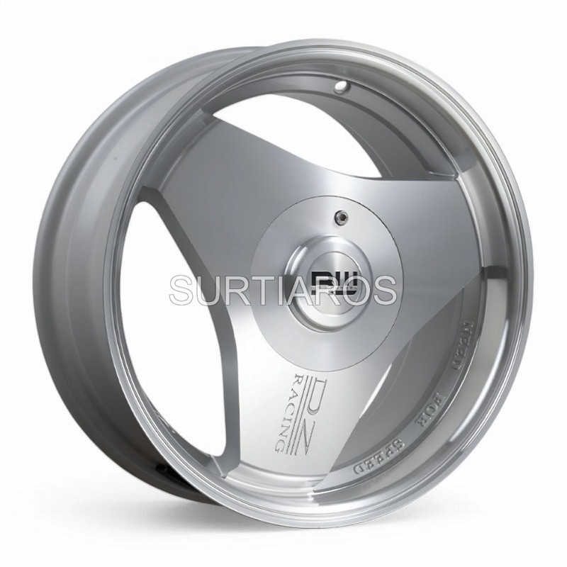 Aro 16x7" 8x100/114.3 ET20 CB73.1 Negro Mate con Labio Pulido