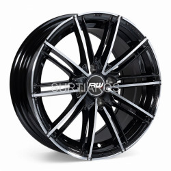 Aro 15x7.5" 4x100 ET35 CB73.1 Negro Maquinado