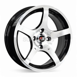 Aro 15x7.25" 4x100 ET30 CB73.1 Negro Maquinado