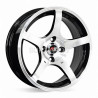 Aro 15x7.25" 4x100 ET30 CB73.1 Negro Maquinado