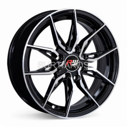 Aro 14x5.5" 8x100/114.3 ET38 CB73.1 Negro Maquinado