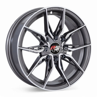 Aro 14x5.5" 8x100/114.3 ET38 CB73.1 Gris Oscuro Maquinado