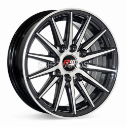 Aro 13x5.5" 8x100/114.3 ET30 CB73.1 Negro Maquinado