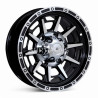 Aro 15x7" 6x139.7 ET15 CB110.1 Negro Maquinado