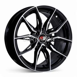 Aro 15x6.5" 8x100/114.3 ET38 CB73.1 Negro Maquinado
