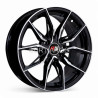 Aro 15x6.5" 8x100/114.3 ET38 CB73.1 Negro Maquinado