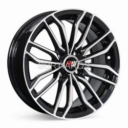 Aro 15x7" 4x100 ET40 CB73.1 Negro Maquinado