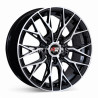 Aro 15x6.5" 8x100/114.3 ET38 CB73.1 Negro Maquinado