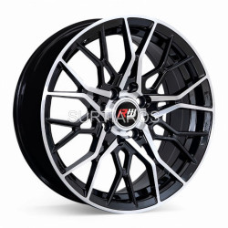 Aro 15x6.5" 8x100/114.3 ET35 CB73.1 Negro Maquinado