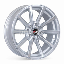Aro 15x7.5" 8x100/114.3 ET30 CB73.1 Plateado Maquinado