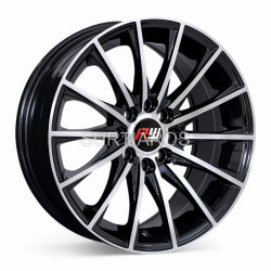 Aro 15x7" 8x100/108 ET35 CB73.1 Negro Maquinado