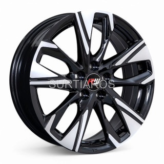 Aro 17x7" 5x105 ET42 CB56.6 Negro Maquinado