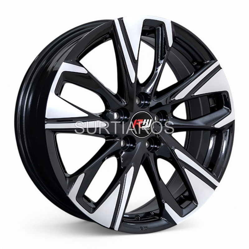 Aro 17x7" 5x105 ET42 CB56.6 Negro Maquinado