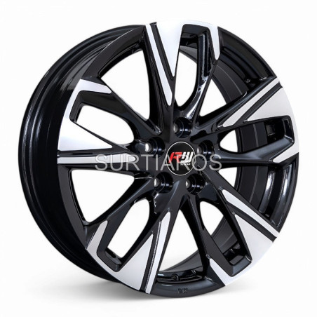 Aro 17x7" 5x105 ET42 CB56.6 Negro Maquinado