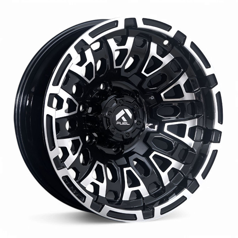 Aro 16x9" 6x139.7 ET0 CB110.1 Negro Maquinado