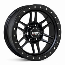 Aro 17x9" 6x139.7 ET-12 CB108.2 Negro Mate con Remaches