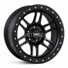 Aro 17x9" 5x114.3 ET-12 CB73.1 Negro Mate con Remaches