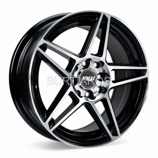 Aro 15x7" 8x100/114.3 ET35 CB73.1 Negro Maquinado