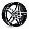 Aro 15x7" 8x100/114.3 ET35 CB73.1 Negro Maquinado