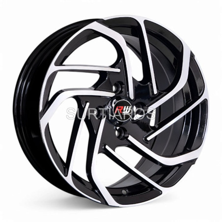 Aro 15x7" 4x100 ET35 CB73.1 Negro Maquinado