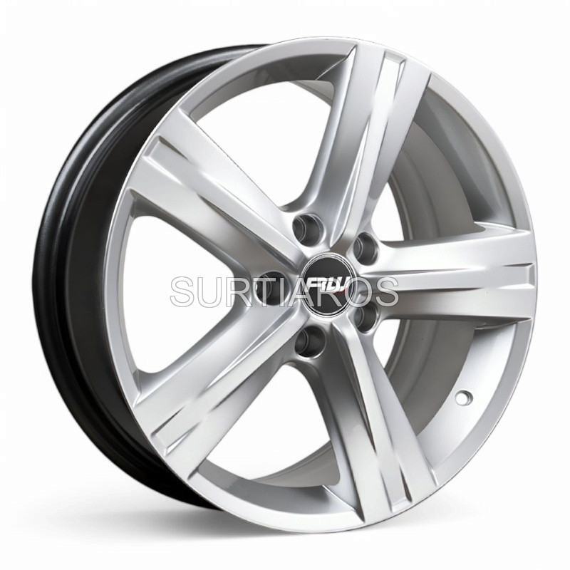 Aro 17x7.5" 5x112 ET47 CB73.1 Hiper Plateado