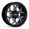 Aro 18x9" 6x139.7 ET-5 CB110 Negro Fresado