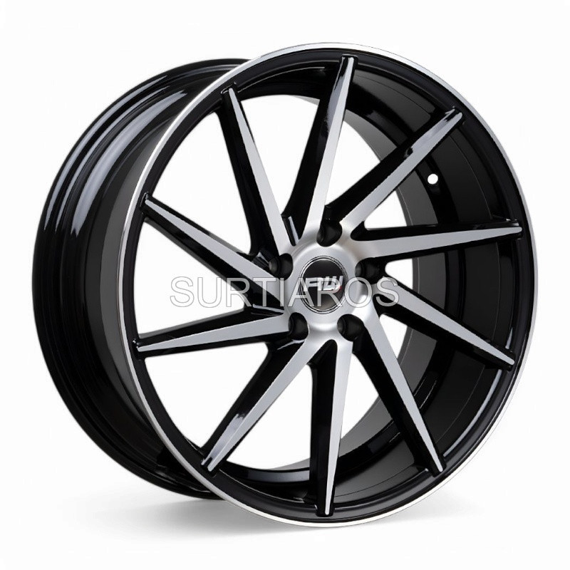 Aro 18x8" 5x108 ET35 CB73.1 Negro Maquinado