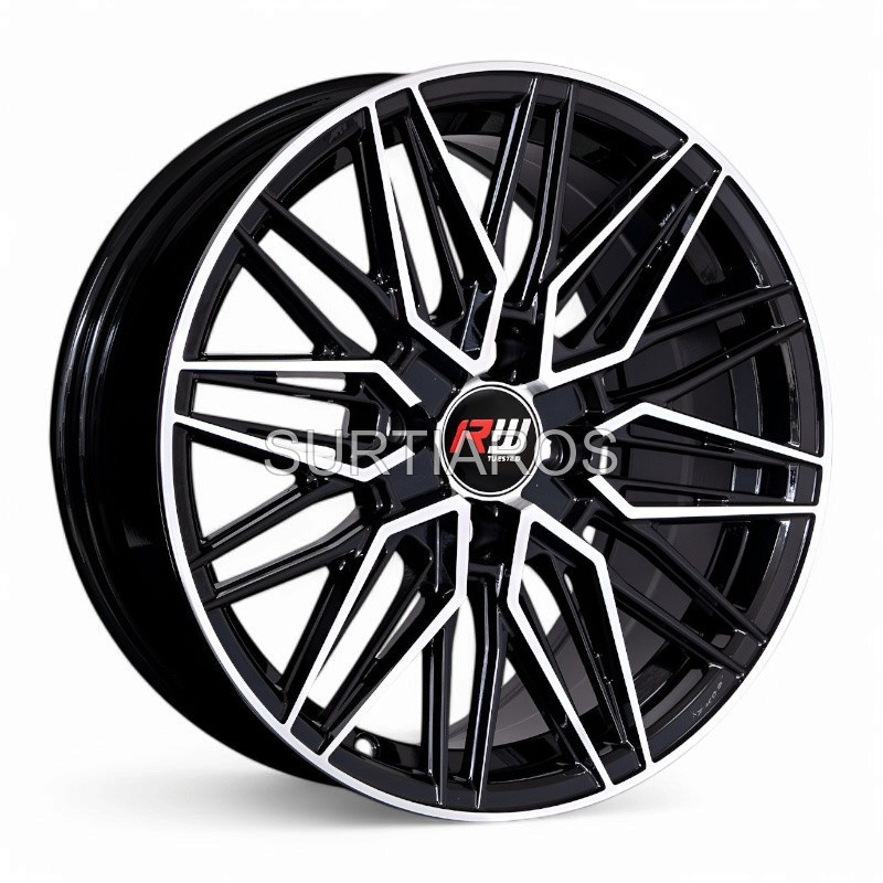 Aro 15x7" 4x100 ET35 CB73.1 Negro Maquinado