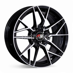 Aro 15x7" 8x100/114.3 ET30 CB73.1 Negro Maquinado