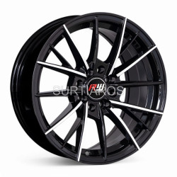 Aro 15x7" 8x100/108 ET30 CB73.1 Negro Maquinado
