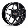 Aro 15x7" 4x100 ET35 CB73.1 Negro Maquinado