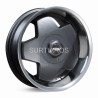 Aro 16x7.5" 8x100/114.3 ET25 CB73.1 Gris Oscuro con Labio Pulido