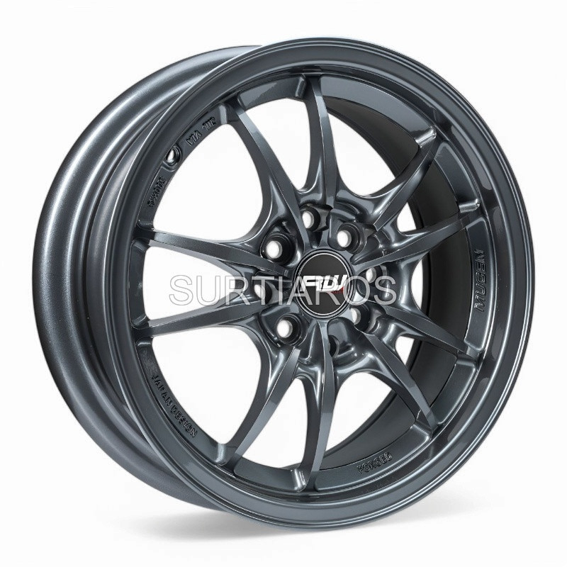 Aro 15x7" 8x100/114.3 ET35 CB73.1 Gris Maquinado