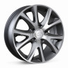 Aro 16x6.5" 5x114.3 ET40 CB66.1 Gris Oscuro Maquinado