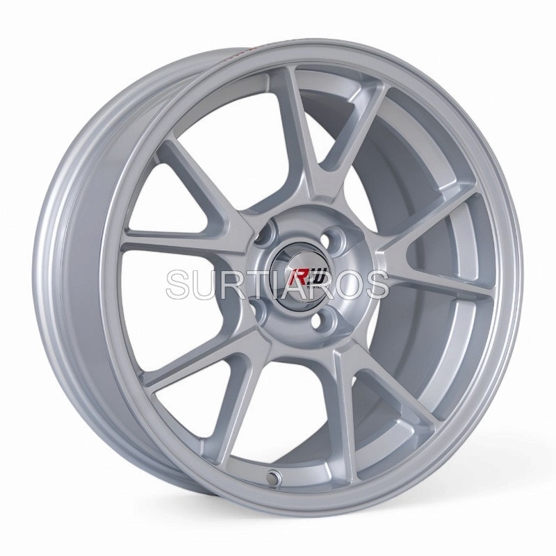 Aro 15x7" 4x100 ET38 CB73.1 Plateado