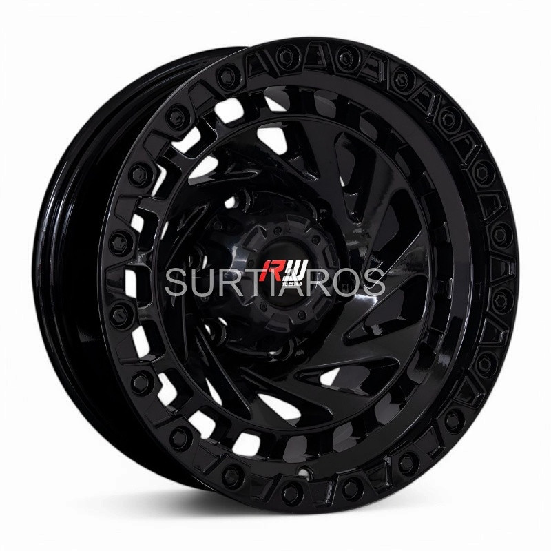 Aro 15x8" 6x139.7 ET0 CB110 Negro