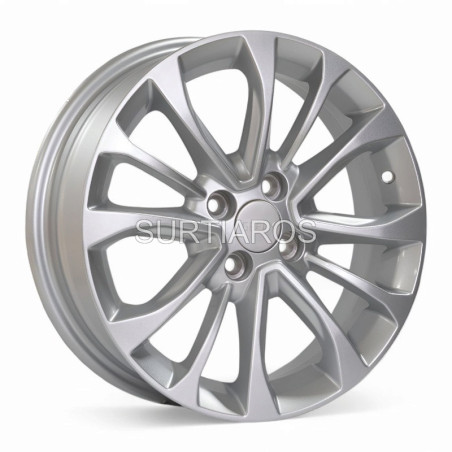Aro 16x6" 4x100 ET40 CB54.1 Plateado