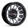 Aro 15x10" 6x139.7 ET-44 CB110 Negro Maquinado