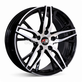 Aro 17x7.5" 5x114.3 ET40 CB60.1 Negro Maquinado